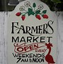 Image result for Farmers Market Sign with Animals Rounf