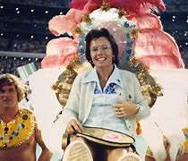 Image result for Billie Jean King Beats Bobby Riggs