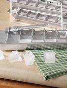 Image result for aluminum ice cubes tray