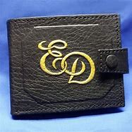 Image result for Engraved Leather Wallet