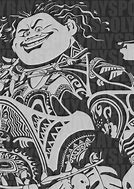 Image result for Moana Maui Clip Art Black and White