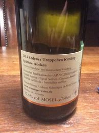 Image result for Schmitges Erdener Treppchen Riesling Spatlese **