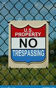 Image result for Property of the U.S. Government Sign