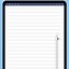 Image result for Editable Lined Notebook Paper Template
