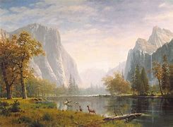 Image result for Yosemite Valley Painting
