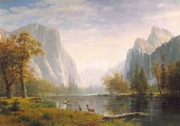 Image result for Yosemite Valley Painting