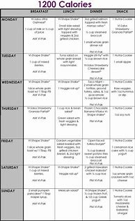 Image result for Bariatric 1200 Calorie Meal Plan