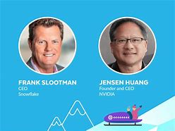 Image result for Jensen Huang Snowflake Summit