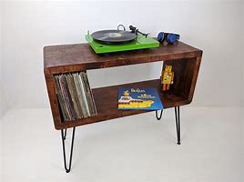 Image result for Short Record Player Stand
