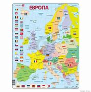 Image result for Mapa Evrope Na Srpskom