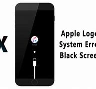 Image result for Black iPhone Screen with White Apple