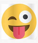 Image result for Tongue Sticking Out Winking Emoji