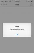 Image result for iOS Error