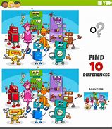 Image result for Robot Spot the Difference