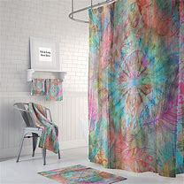 Image result for Shower Curtain Hooks Long Boho Style