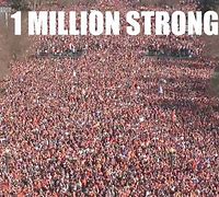 Image result for 1 Million People