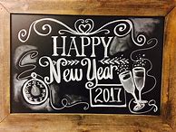 Image result for Happy New Year Chalkboard Designs