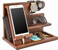 Image result for Phone Container Wood
