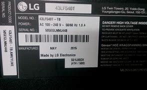 Image result for LG TV 4.2 Serial No 703Mxgl2e199
