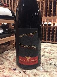 Image result for Switchback Ridge Petite Sirah Old Vine Block Peterson Family