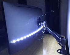 Image result for LED Lights Behind Monitor