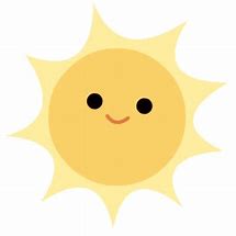 Image result for Cartoon Sun Clip Art Black and White