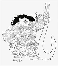 Image result for Moana Drawing Black and White