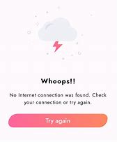 Image result for No Internet Connection App Screen