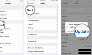 Image result for iPhone Carrier Update