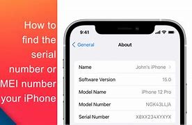 Image result for Serial Number iPhone 4