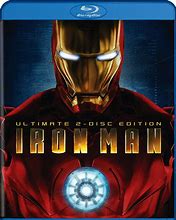 Image result for Iron Man DVD Blu-ray