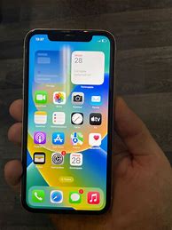 Image result for White iPhone 11 View From Side of Phone