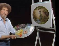 Image result for Bob Ross with Palate