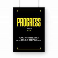 Image result for Progress Update Poster