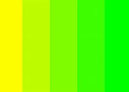 Image result for Lime Green versus Yellow
