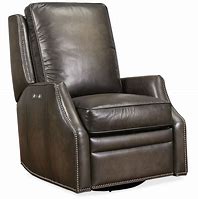 Image result for Leather Swivel Glider Chair