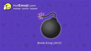 Image result for Your The Bomb Emoji