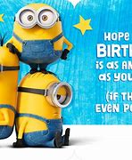 Image result for Minion Birthday Wishes