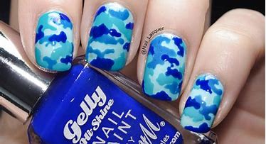 Image result for Camouflage Nail Art