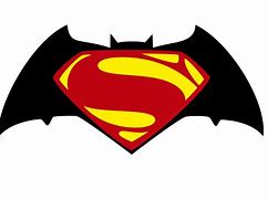 Image result for Batman V Superman Logo Silhouette