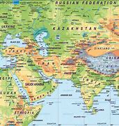 Image result for Map of Middle East and Central Asia