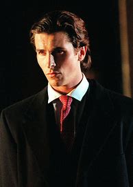 Image result for Christian Bale Patrick Bateman