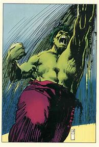 Image result for Bill Sienkiewicz Hulk