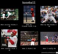 Image result for Softball vs Baseball Memes