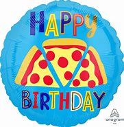 Image result for Happy Birthday Pizza Balloons