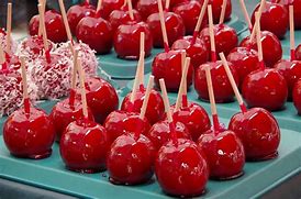 Image result for Candy. Candied Apple's