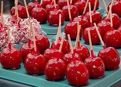 Image result for candy dipped apple