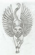 Image result for Winged Egyptian Cat