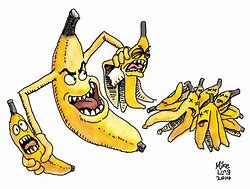 Image result for Evil Banana PNG
