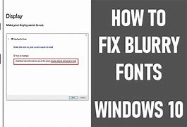 Image result for Blurry Words On Screen